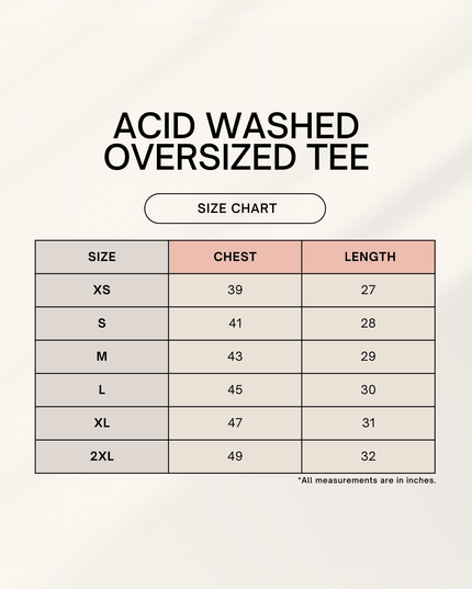 Monkey Mix : Acid Washed Oversized T-Shirt | 100% Heavyweight Cotton | Relaxed Fit Unisex Tee - Peepri