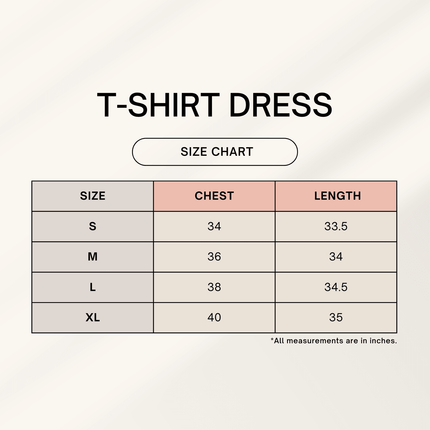 Together : T-Shirt Dress - Peepri