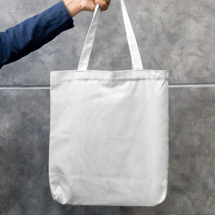 Official logo : Graphic Canvas Tote Bag : 100% Cotton | Secure Zipper Carry - All - Peepri