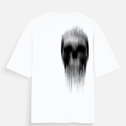 Ghost in Motion : Printed Oversized T-Shirt - Peepri