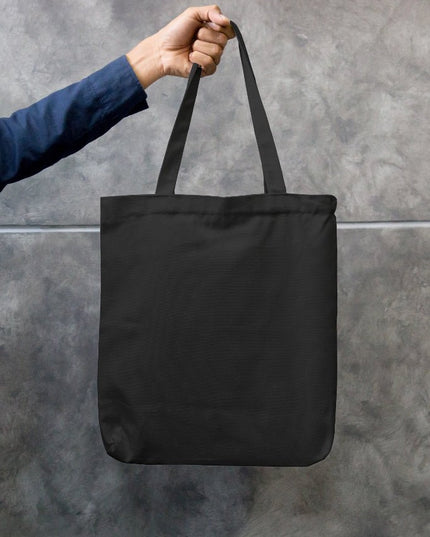 Official logo : Graphic Canvas Tote Bag : 100% Cotton | Secure Zipper Carry - All - Peepri