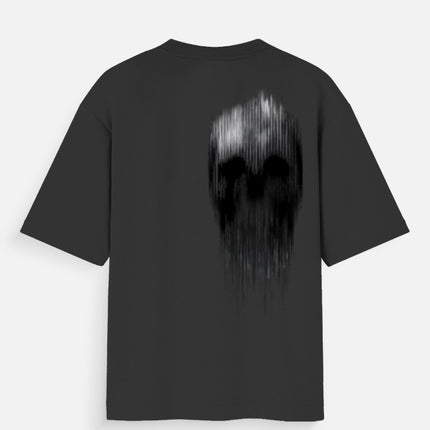 Ghost in Motion : Printed Oversized T-Shirt - Peepri