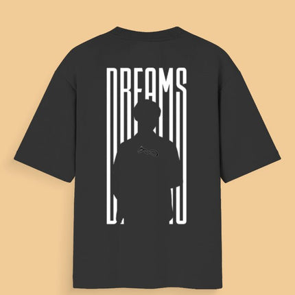 Man With Dreams : Printed Oversized T-Shirt - Peepri