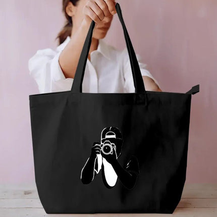 Men Photographer : Everyday Large Tote Bag - Peepri