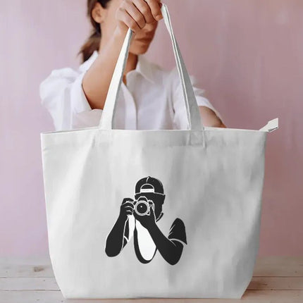 Men Photographer : Everyday Large Tote Bag - Peepri