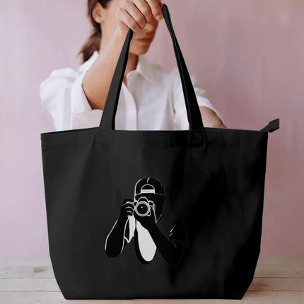 Men Photographer : Everyday Large Tote Bag - Peepri