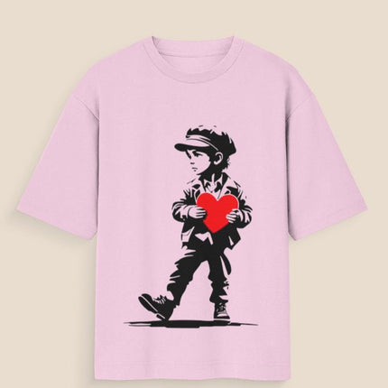 Jhonny Walker : Printed Oversized T-Shirt - Peepri