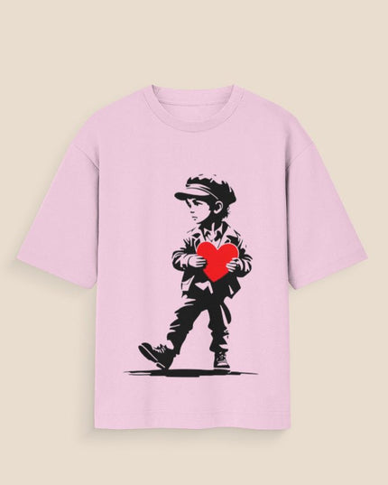 Jhonny Walker : Printed Oversized T-Shirt - Peepri