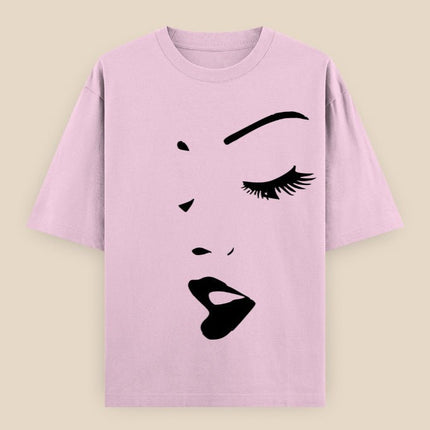 Face : Printed Oversized T-Shirt - Peepri