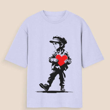 Jhonny Walker : Printed Oversized T-Shirt - Peepri