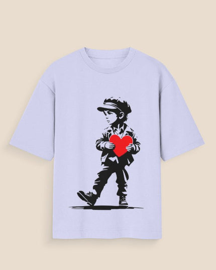 Jhonny Walker : Printed Oversized T-Shirt - Peepri