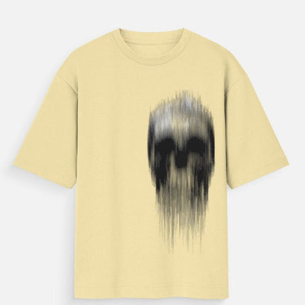Ghost in Motion : Printed Oversized T-Shirt - Peepri