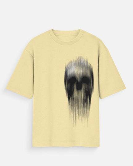 Ghost in Motion : Printed Oversized T-Shirt - Peepri