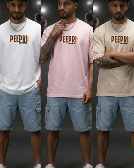The Protector :  Printed Oversized T-Shirt