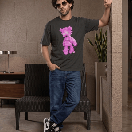 Good Boy Teddy : Printed Oversized T-Shirt - Peepri