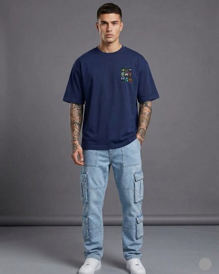 Adventure : Printed Oversized T-Shirt