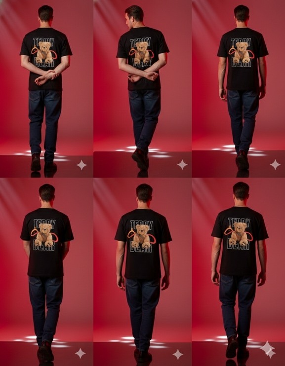 Teddy Bear Unisex Oversized Standard T-Shirt