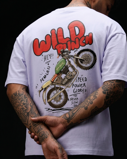 Limited Edition - Bike Lover : Printed Oversized T-Shirt