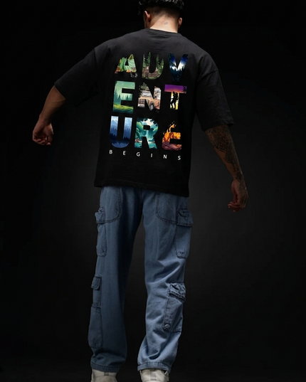 Adventure : Printed Oversized T-Shirt