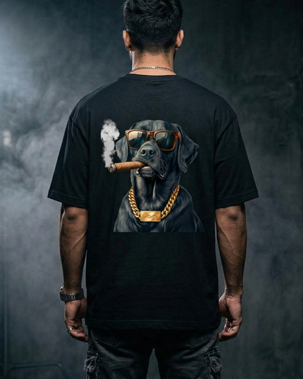 Boss Dog : Printed Oversized T-Shirt
