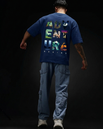 Adventure : Printed Oversized T-Shirt