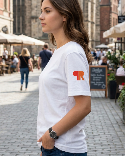 Long Hair Girl : Printed Oversized T-Shirt