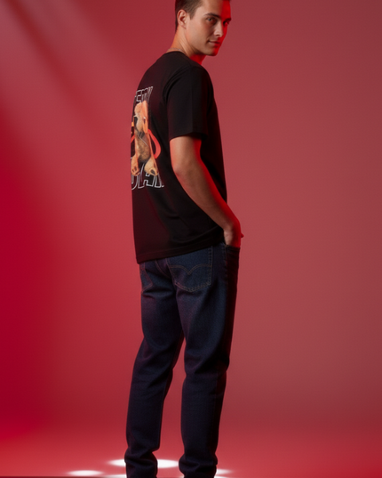 Teddy Bear :  Printed Oversized T-Shirt