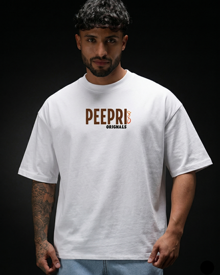 The Protector :  Printed Oversized T-Shirt
