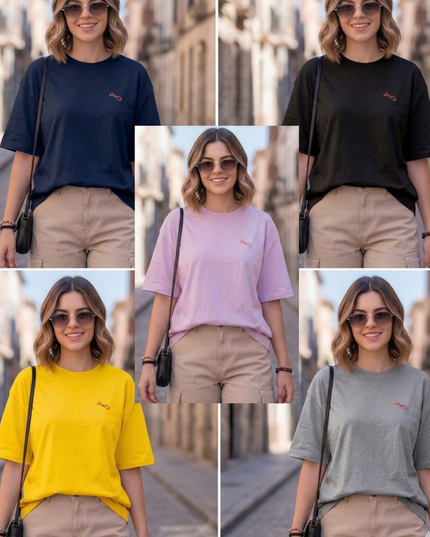 Peepri Logo : Printed Oversized T-Shirt