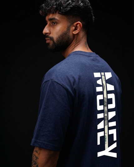 The Peepri "Money" Print Oversized Streetwear T-Shirt