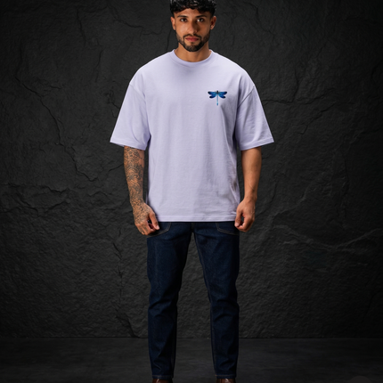 Dragon Fly : Printed Oversized T-Shirt