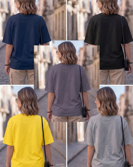 Peepri Logo : Printed Oversized T-Shirt