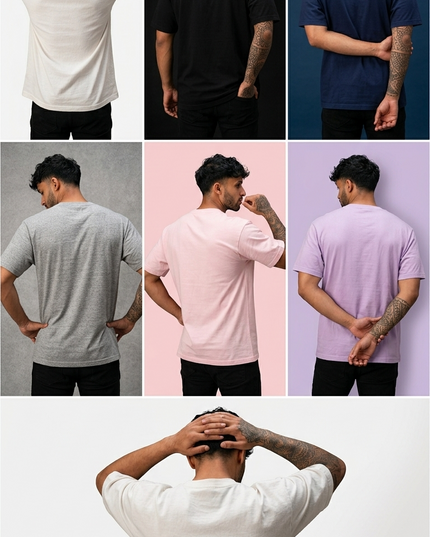 Camp Fire Logo : Thread Embroidery Oversized T-Shirt