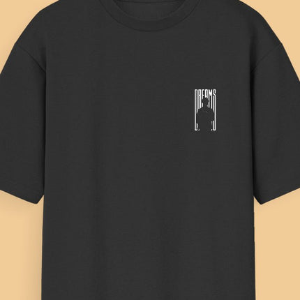 Man With Dreams : Printed Oversized T-Shirt - Peepri