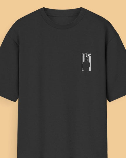 Man With Dreams : Printed Oversized T-Shirt - Peepri