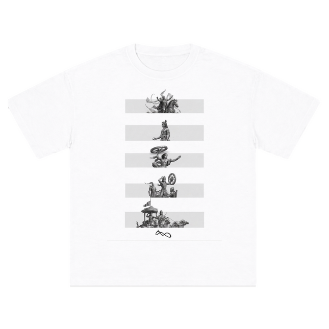 Mahabharat : Printed Oversized T-Shirt