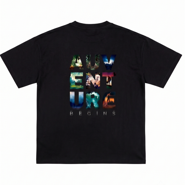 Adventure : Printed Oversized T-Shirt