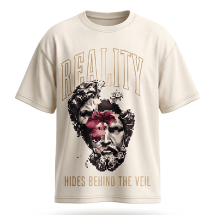 Monkey Mix Printed Oversized T-Shirt - Peepri