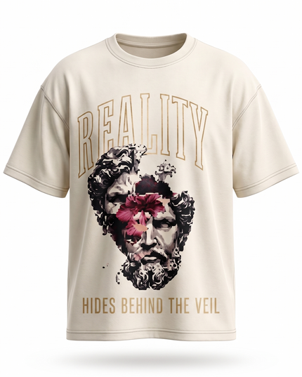 Monkey Mix Printed Oversized T-Shirt