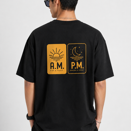A.M. P.M. : MORNING GRIND, MIDNIGHT VIBE