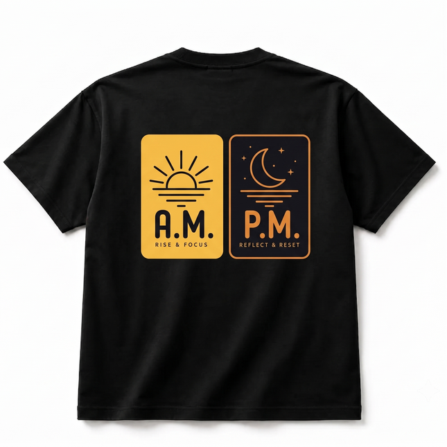 A.M. P.M. : MORNING GRIND, MIDNIGHT VIBE