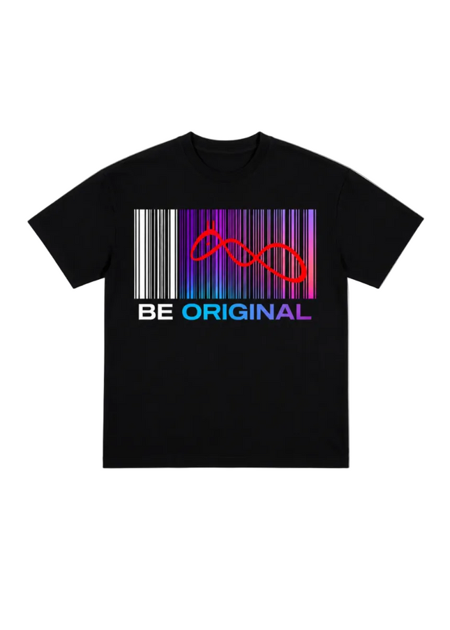 Be Original Official Logo : Printed Oversized T-Shirt