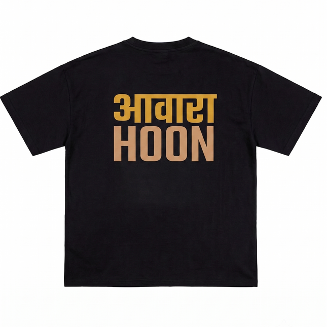 Awara Hoon : Printed Oversized T-Shirt