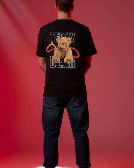 Teddy Bear :  Printed Oversized T-Shirt