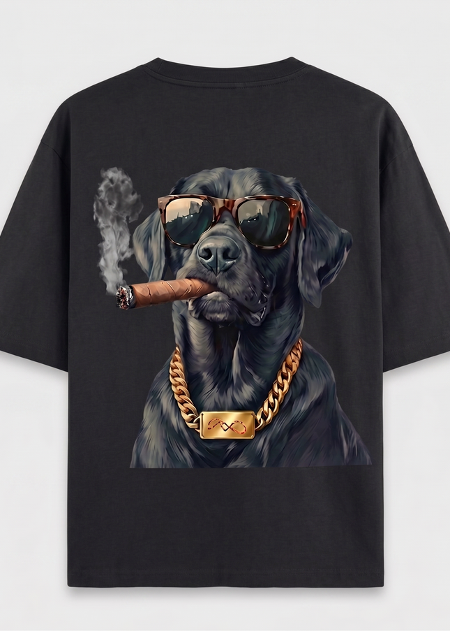 Boss Dog : Printed Oversized T-Shirt