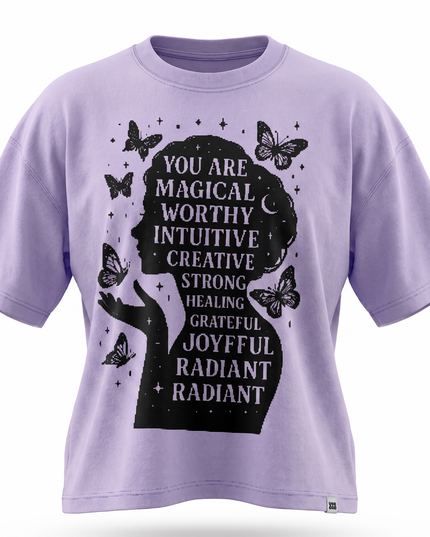 Girl Love : Printed Oversized T-Shirt