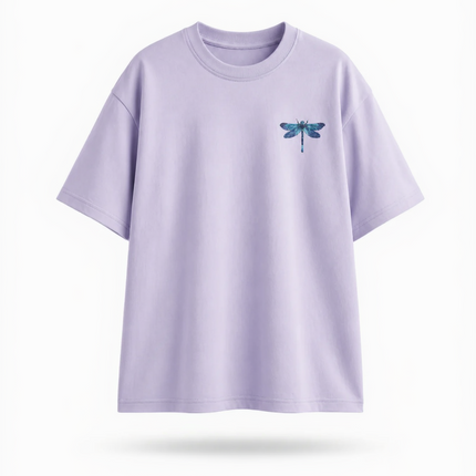 Dragon Fly : Printed Oversized T-Shirt