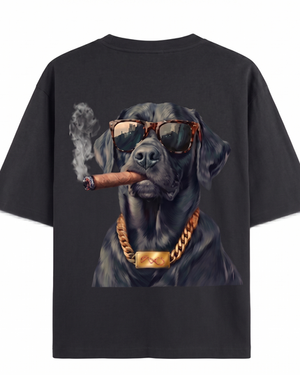Boss Dog : Printed Oversized T-Shirt