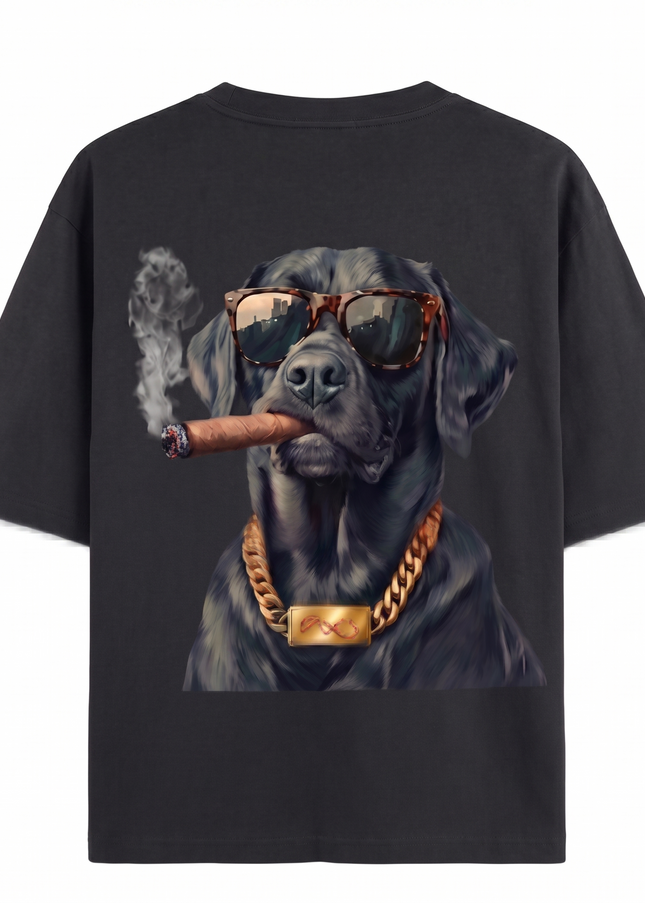 Boss Dog : Printed Oversized T-Shirt