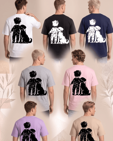 Dog Lover : Printed Oversized T-Shirt - Peepri